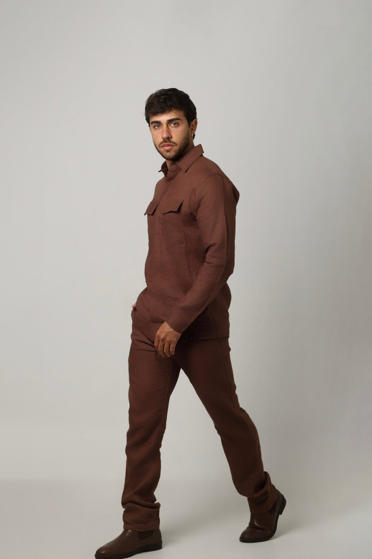 Camisa Leon Linho