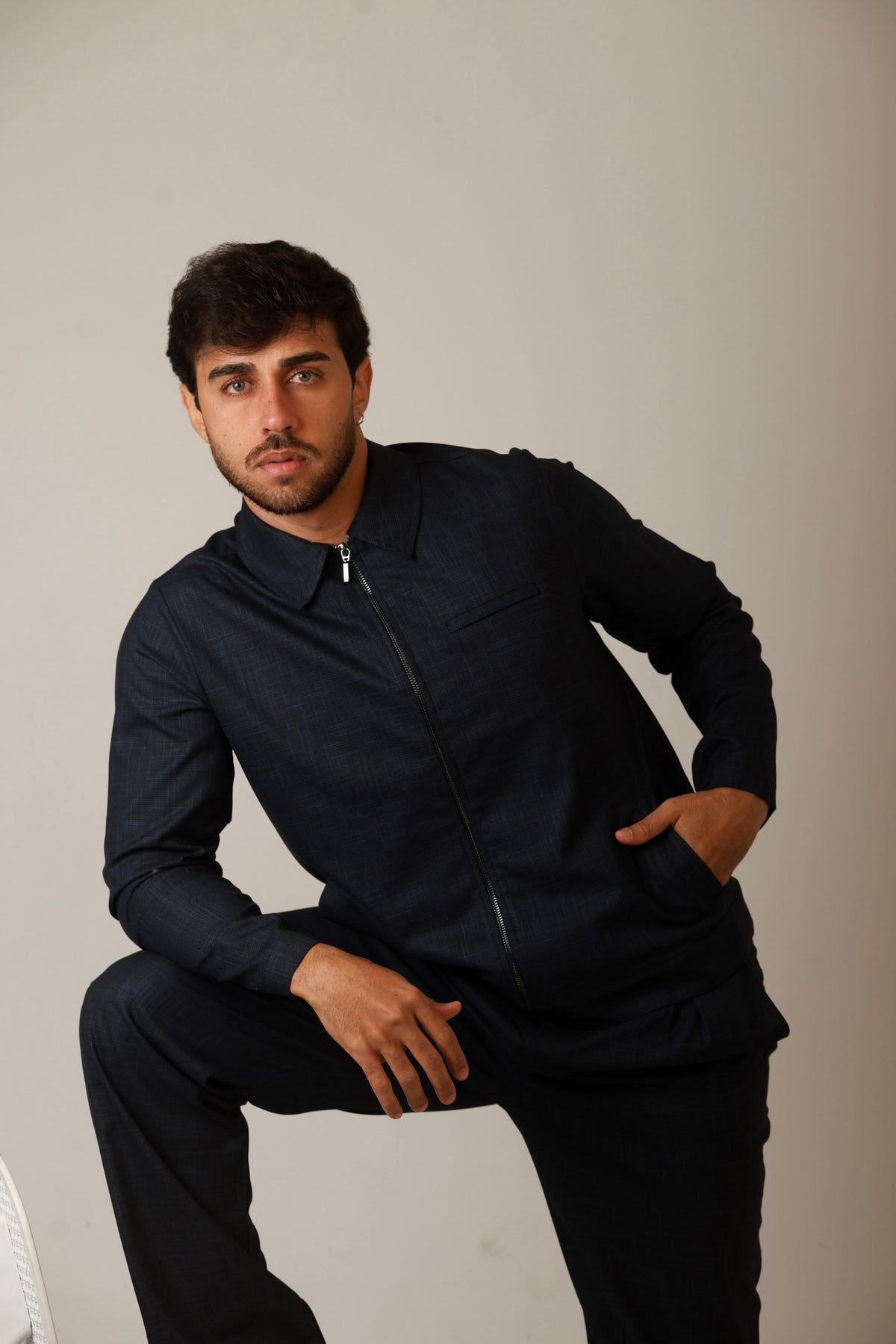 Camisa Nilo Alfaiaria Xadrez
