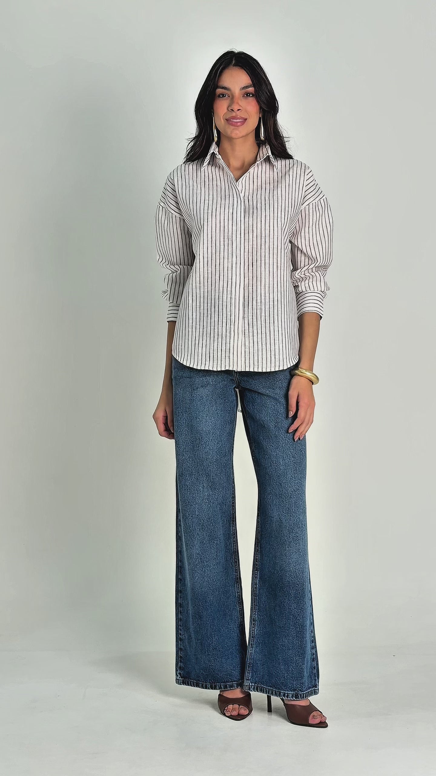 Camisa Olivia Linho